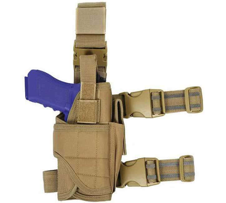 Condor 171037 Tactical MOLLE/PALS Modular Drop Leg Low Profile Holster Panel