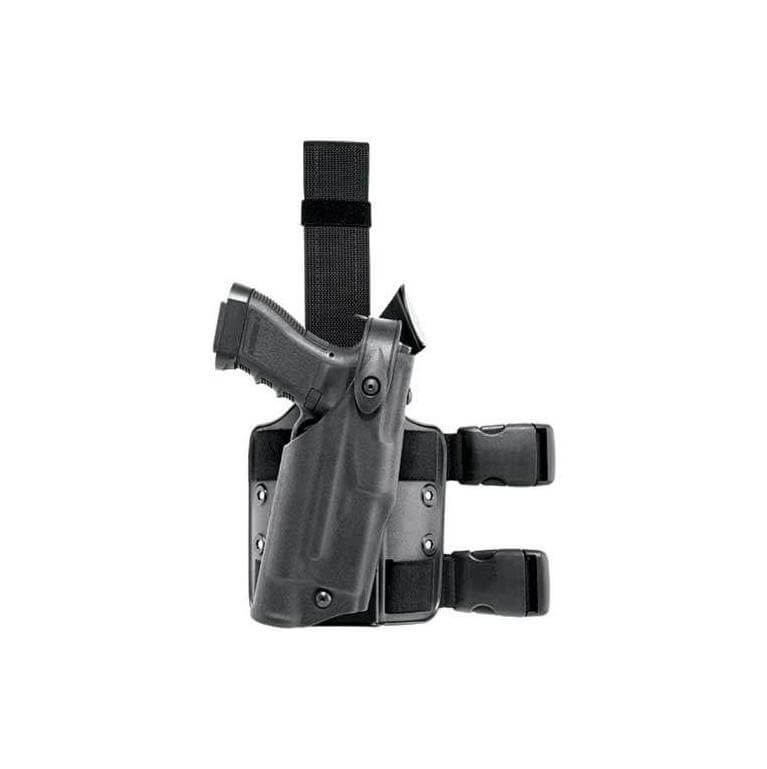 Safariland 6304 ALS Tactical Leg Holster For S&W 5946 - Black STX With Automatic Locking System