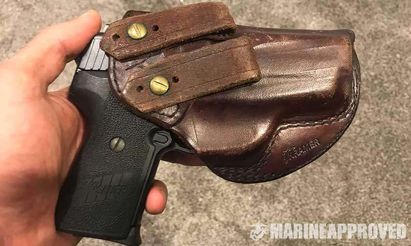 Leather Concealed Carry Holster