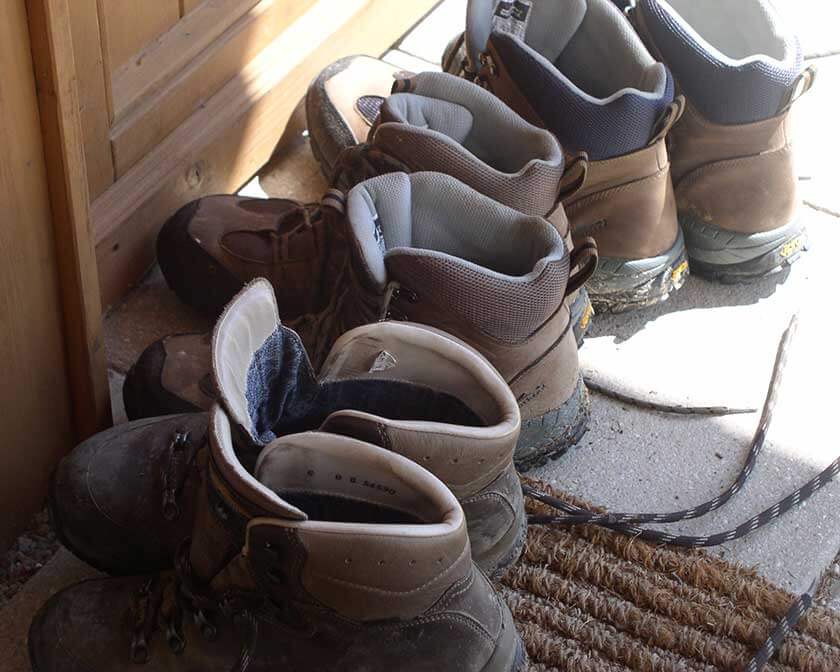 3 pairs of boots for hiking