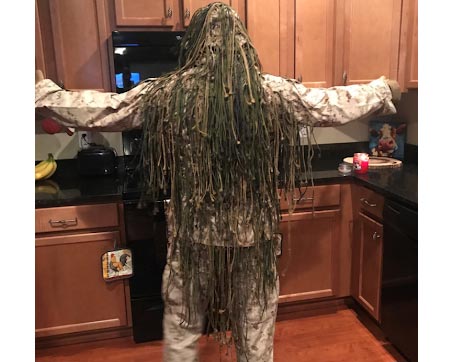 Homemade Ghillie Suit