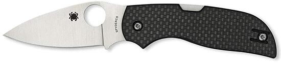 Knife Built with a Carbon Fiber Laminate Handle Material