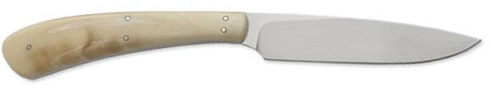 Knife with Tusk Handle